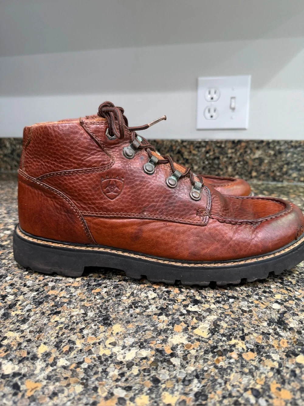 Ariat Chestnut Brown Leather Chukka Boot 13D
